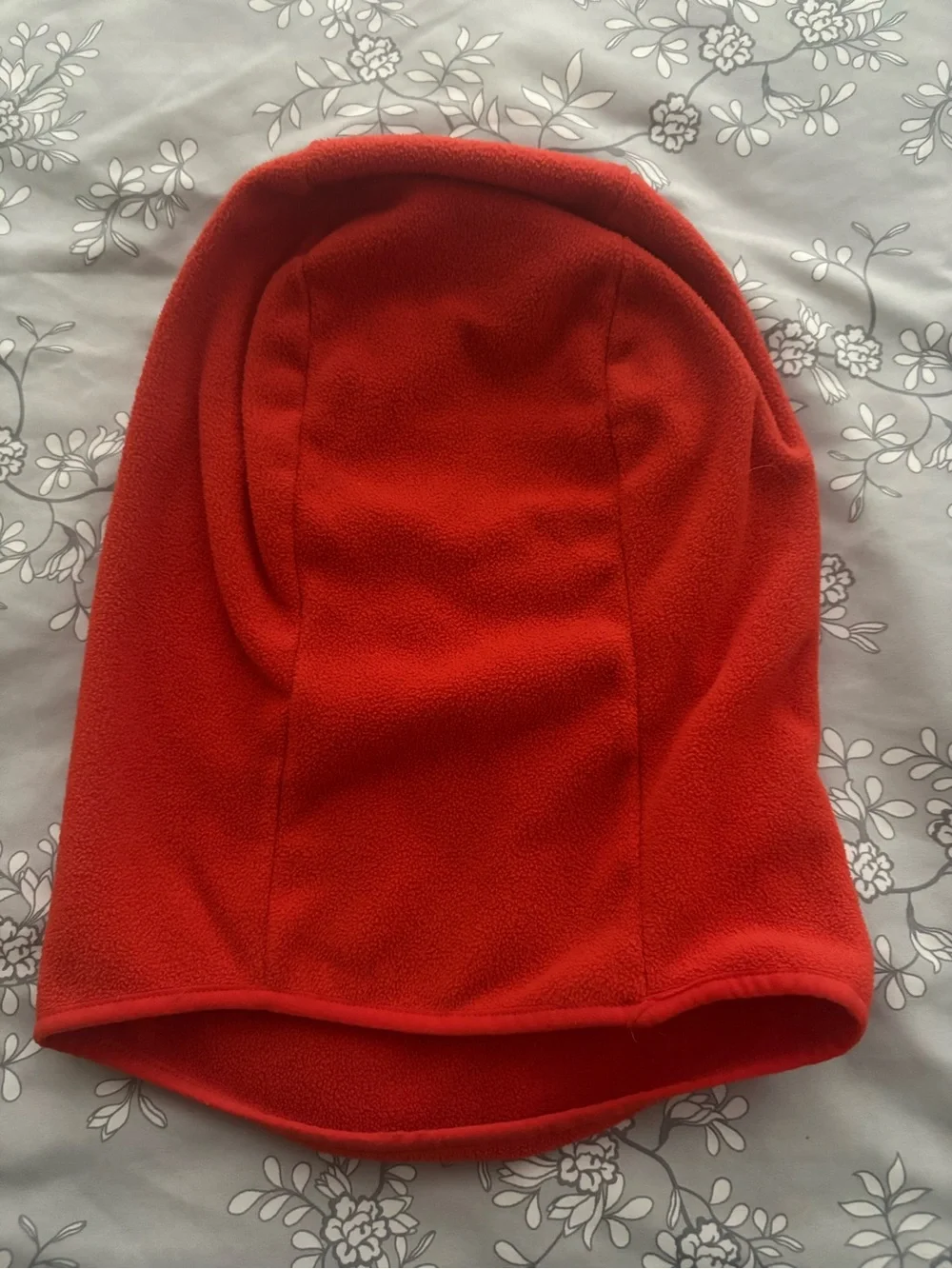 Lands' End Kids Orange-Red Fleece Balaclava